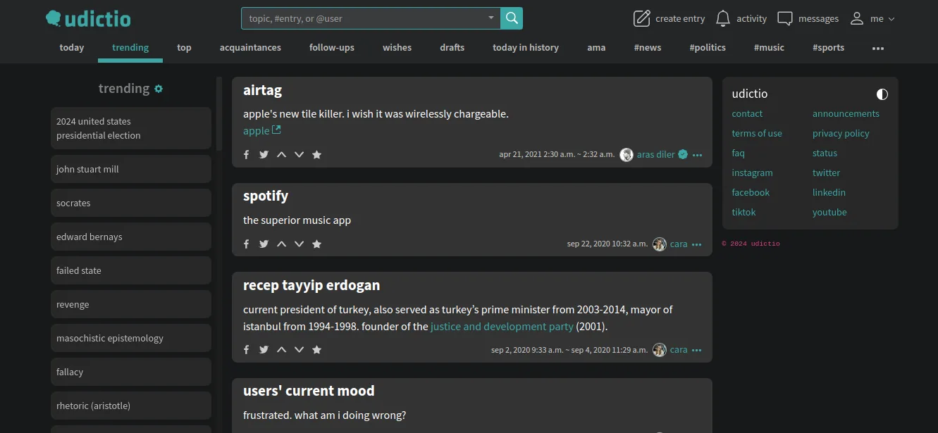 Udictio social media platform Udictio social media platform